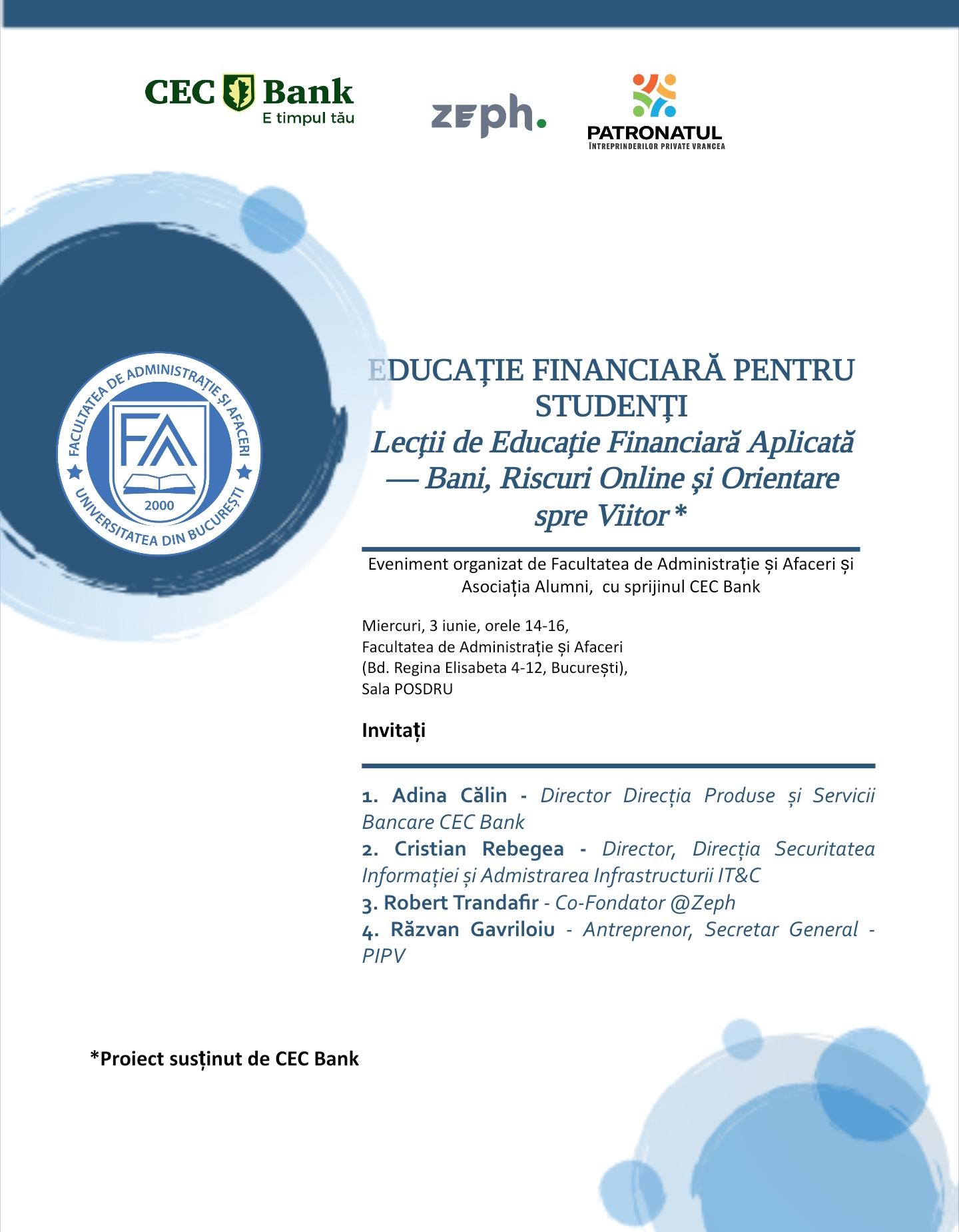 Lecții de Educație Financiară Aplicată — Bani, Riscuri Online și Orientare spre Viitor